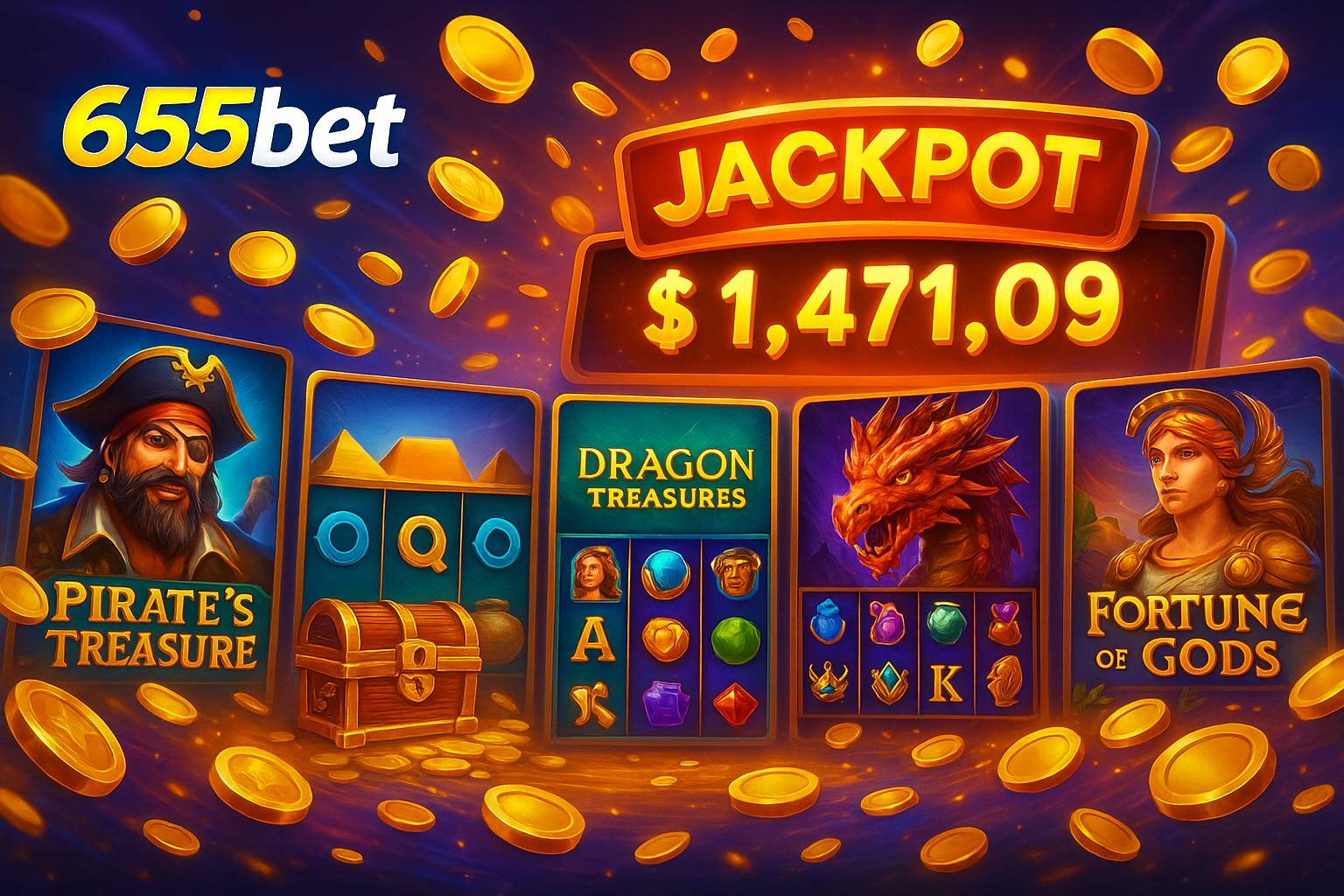 Jogos de Slot no Casino Online 655bet
